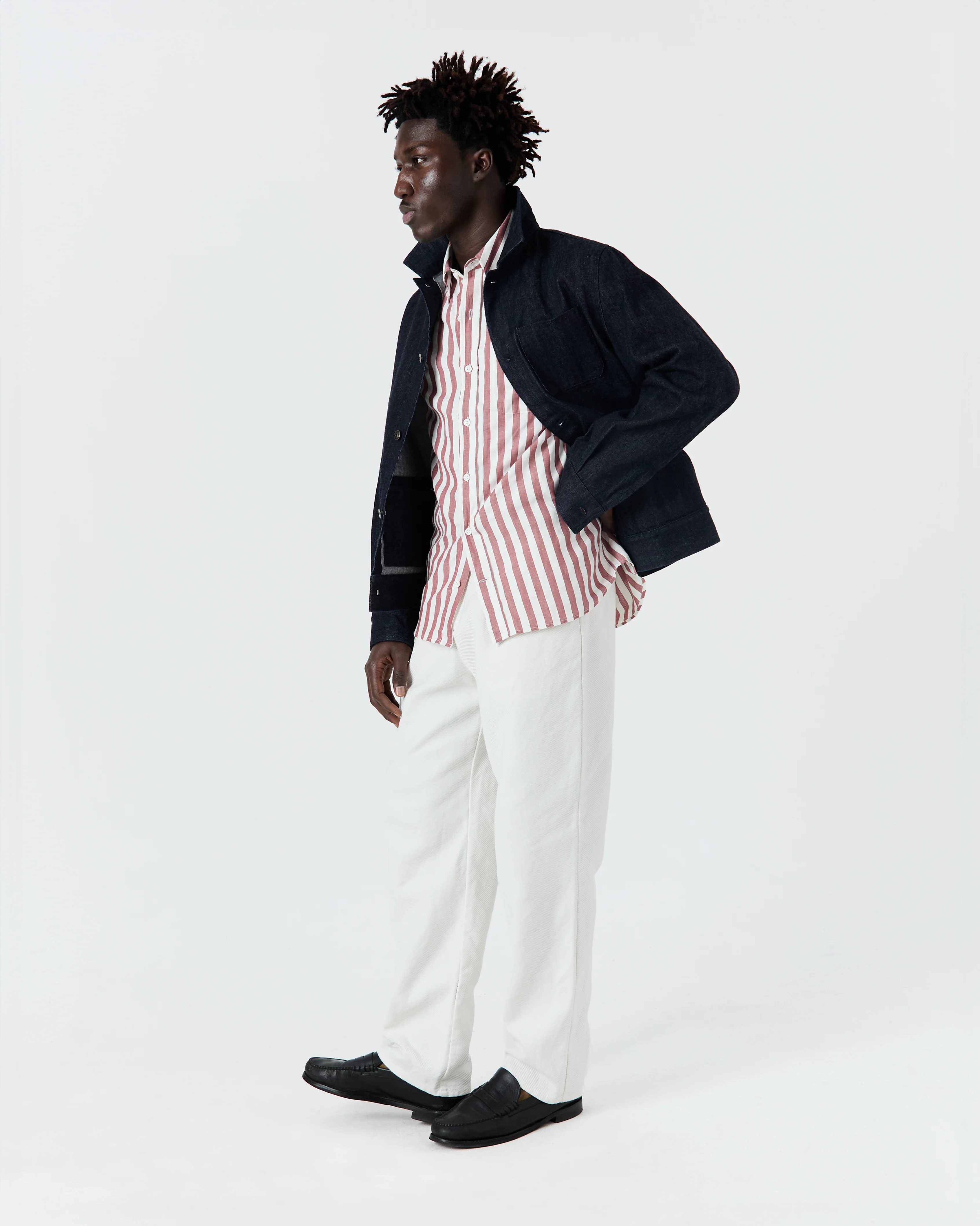 Chemise Calvi rouge et blanc - Image 3