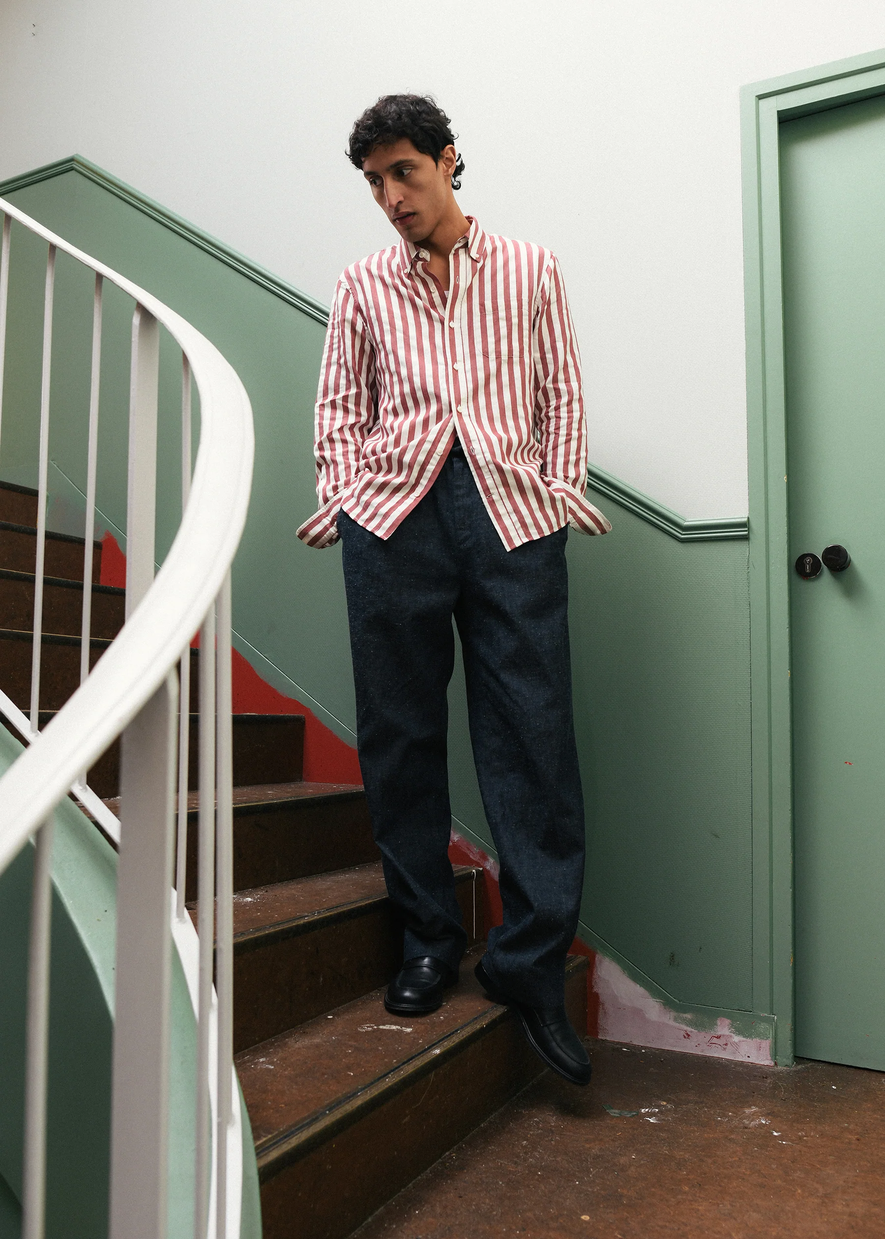 Chemise Calvi rouge et blanc - Image 5